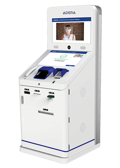 虚拟柜员机，可帮助新客户通过eKYC在几分钟内开设银行账户（图片来源：ADERA Global Smart Tech）  