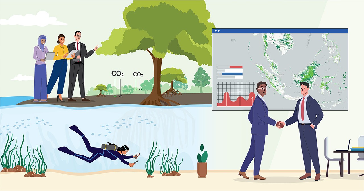 How Singapore’s research ecosystem helps carbon services firms unlock the potential of nature-based solutions in Southeast Asia masthead image